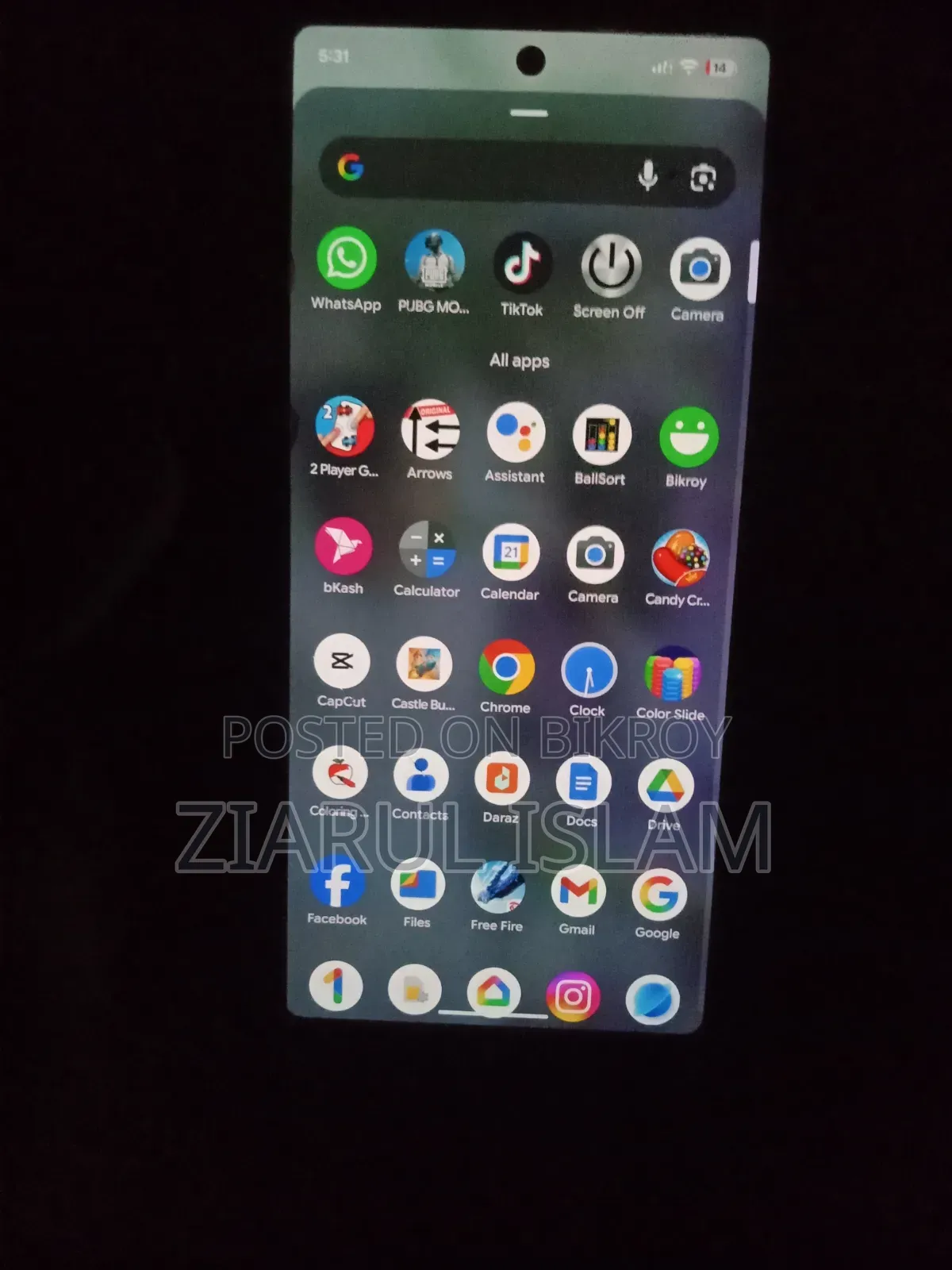 Google Pixel 6a 128 GB Black