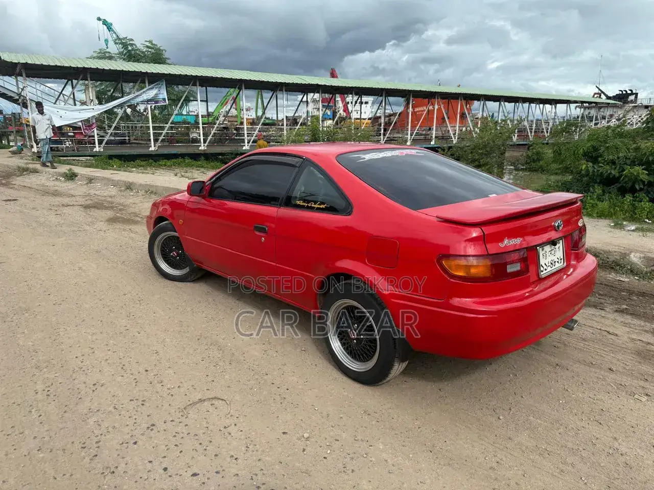 Toyota Cynos 1998 Red