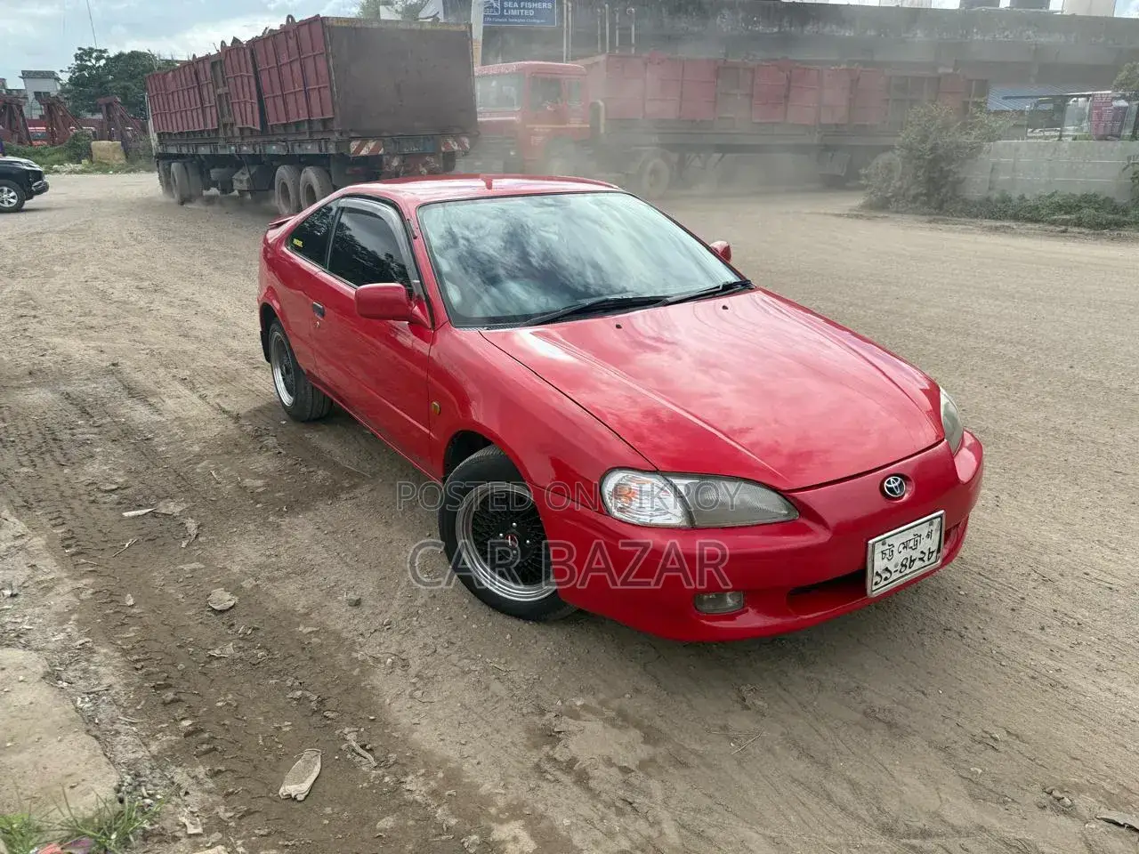 Toyota Cynos 1998 Red