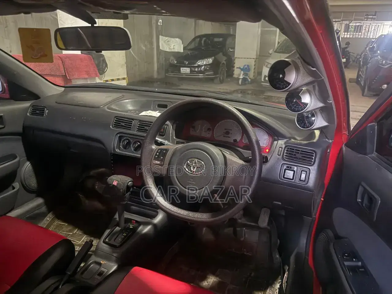 Toyota Cynos 1998 Red
