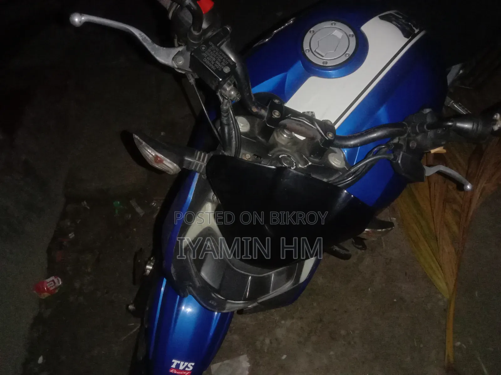 TVS Apache RTR 160 4V 2021 Blue