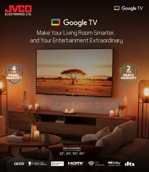 Jvco 32-inch LED Smart TV - 4K Supported Android