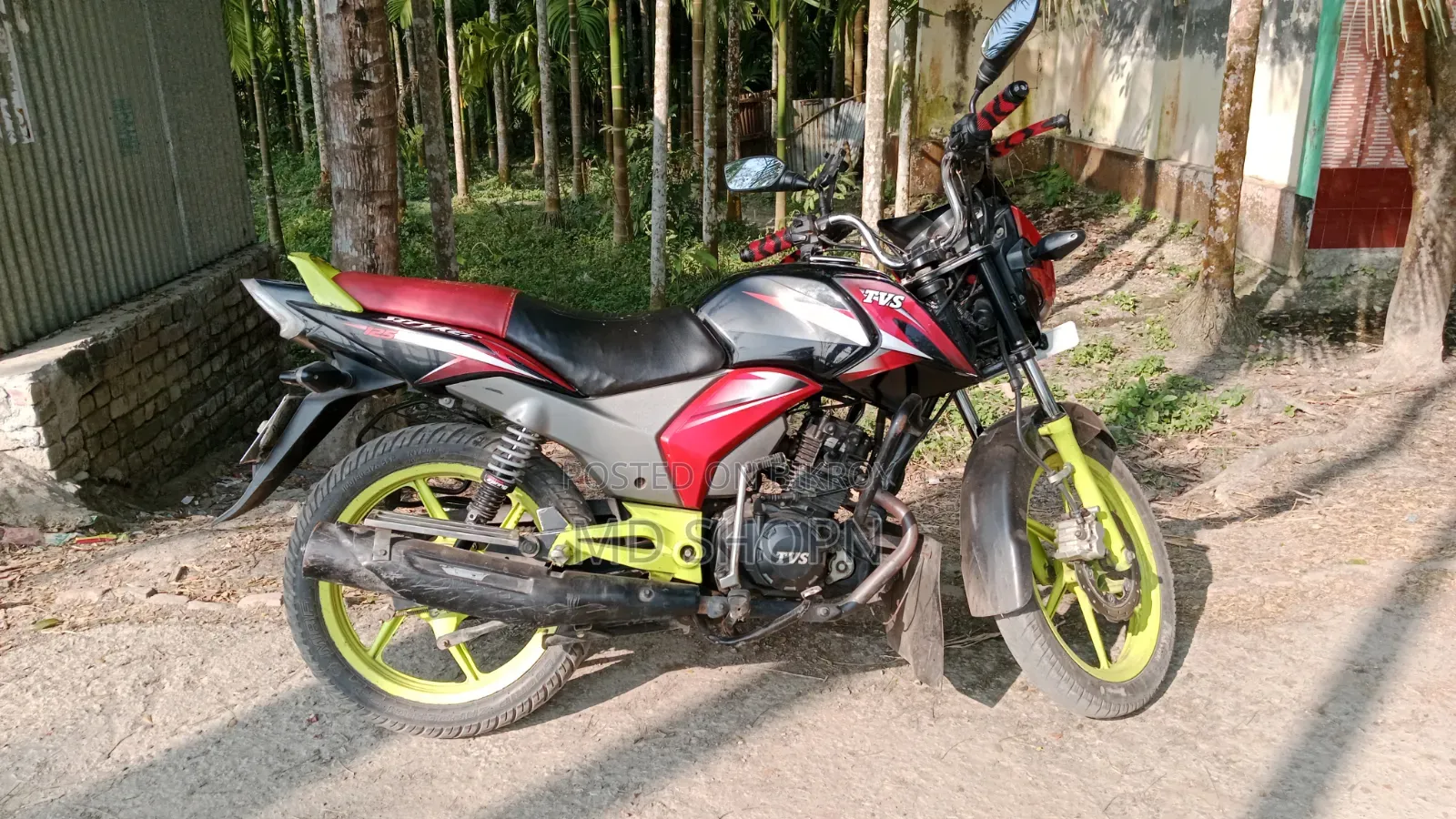 TVS Raider 125 2020 Red