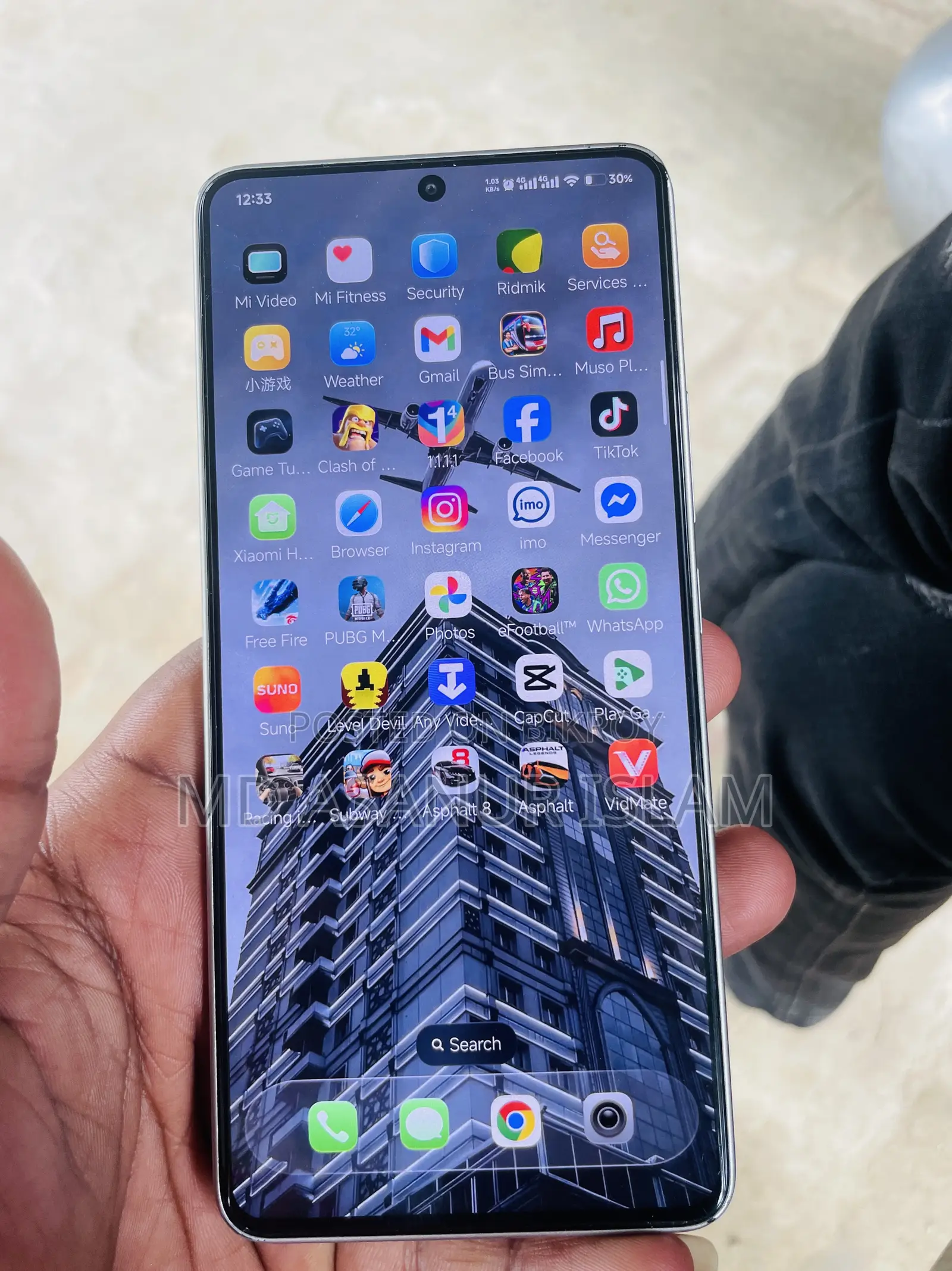 Xiaomi Poco F6 256 GB Red