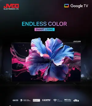 Jvco 32'' Android or Smart Voice Control TV
