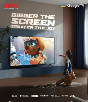 Jvco 32'' Android or Smart Voice Control TV