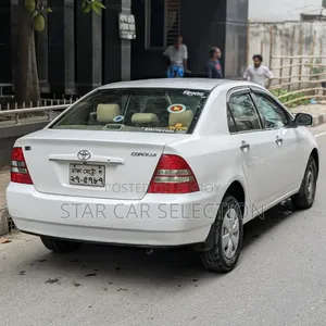 Toyota Corolla Sedan Automatic 2003 White