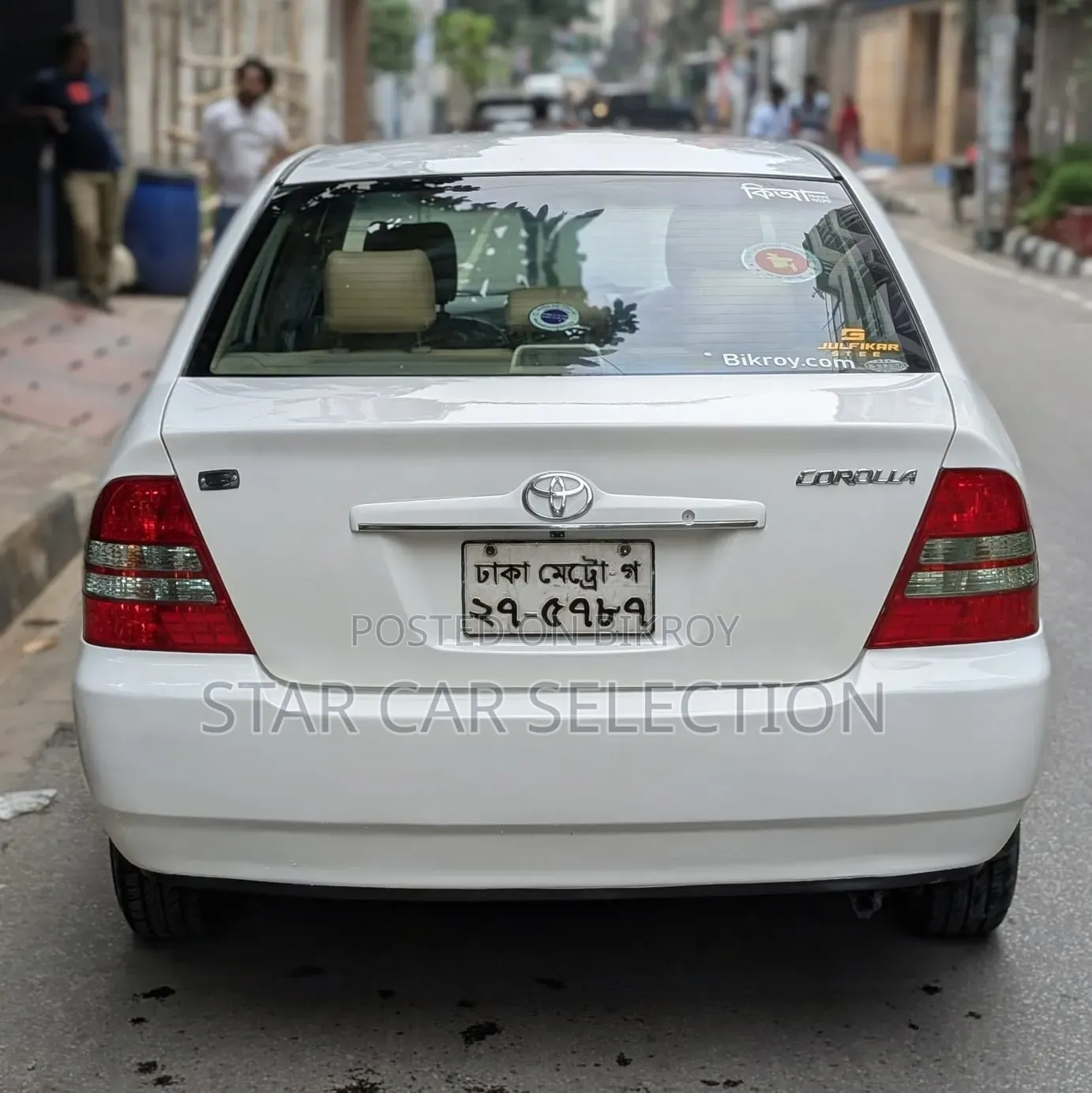 Toyota Corolla Sedan Automatic 2003 White
