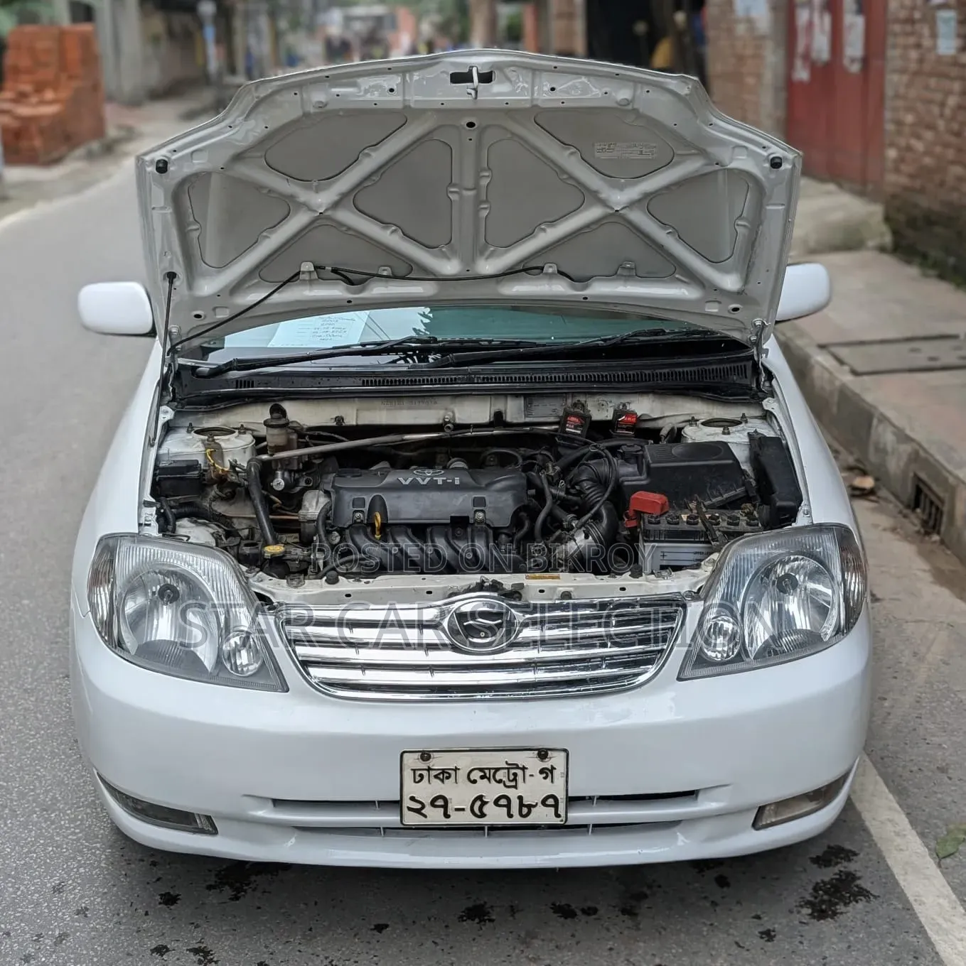 Toyota Corolla Sedan Automatic 2003 White
