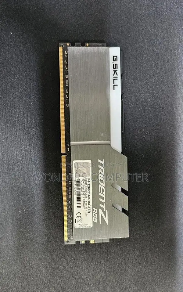 G.Skill Trident Z 8gb Ddr4 3200 MHZ Ram 1 Year Warranty Single Stick