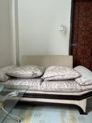 Five-Seater Sofa Set
And Center Glass Coffee Table