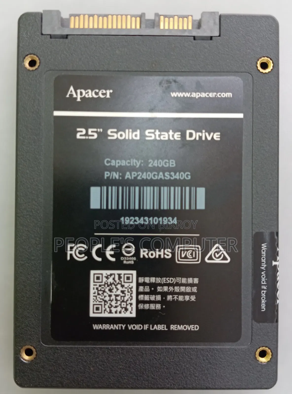 Apacer Panther 240GB SATA SSD