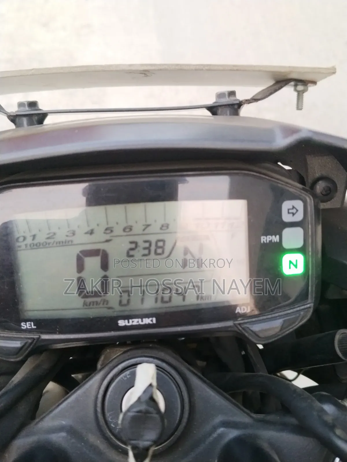 Suzuki Gixxer Monotone 2022 Black