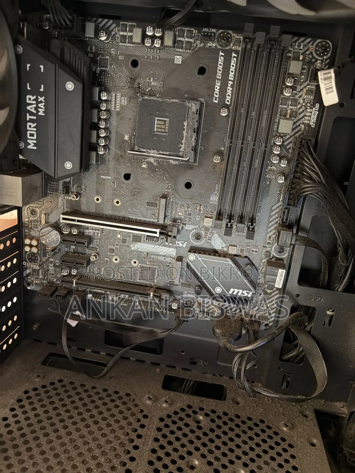 Msi B450m Mortar Max Military Style Amd M-Atx Gaming Motherboard
