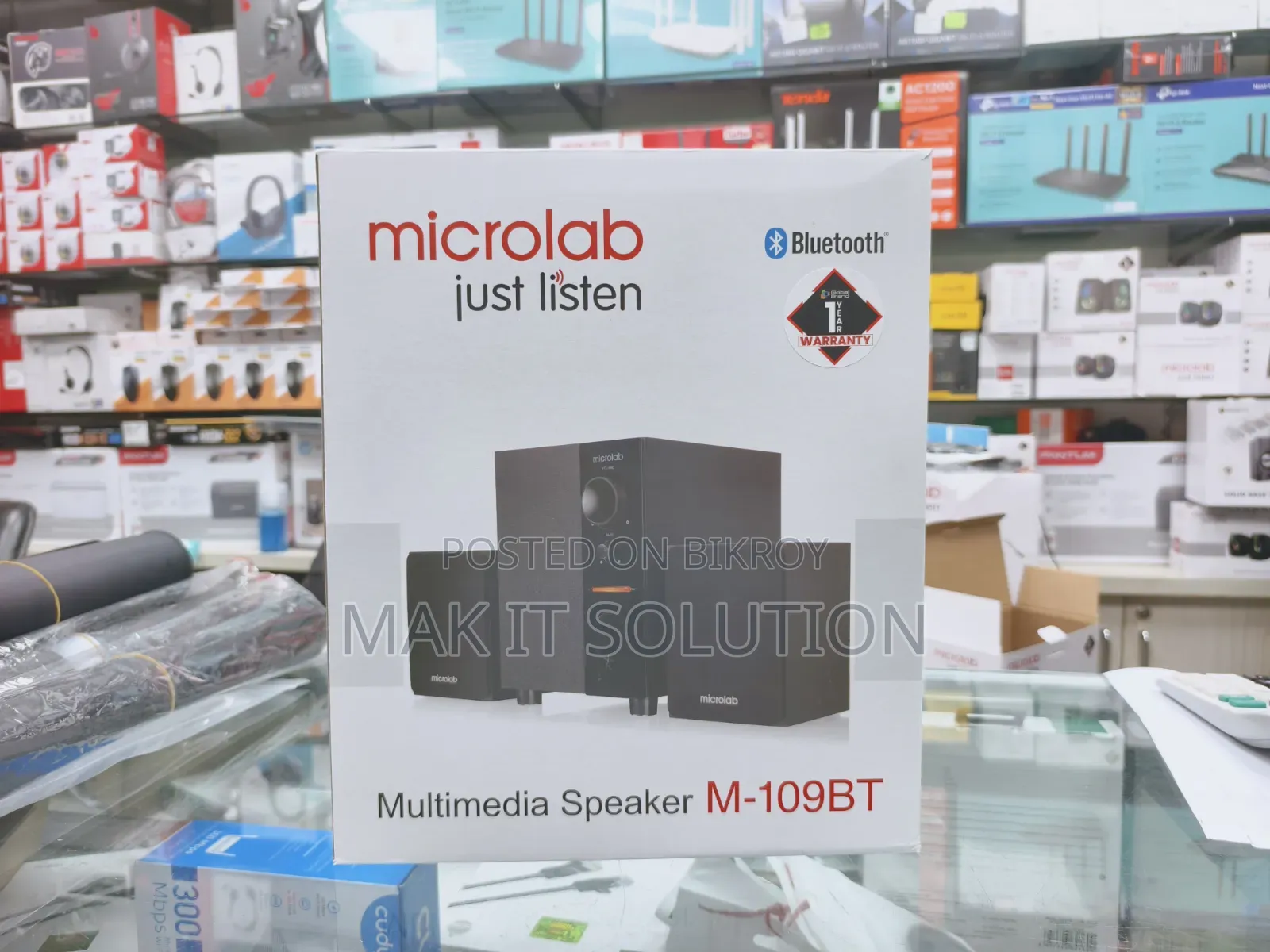 Microlab M109BT 2.1 Multimedia Bluetooth Speaker