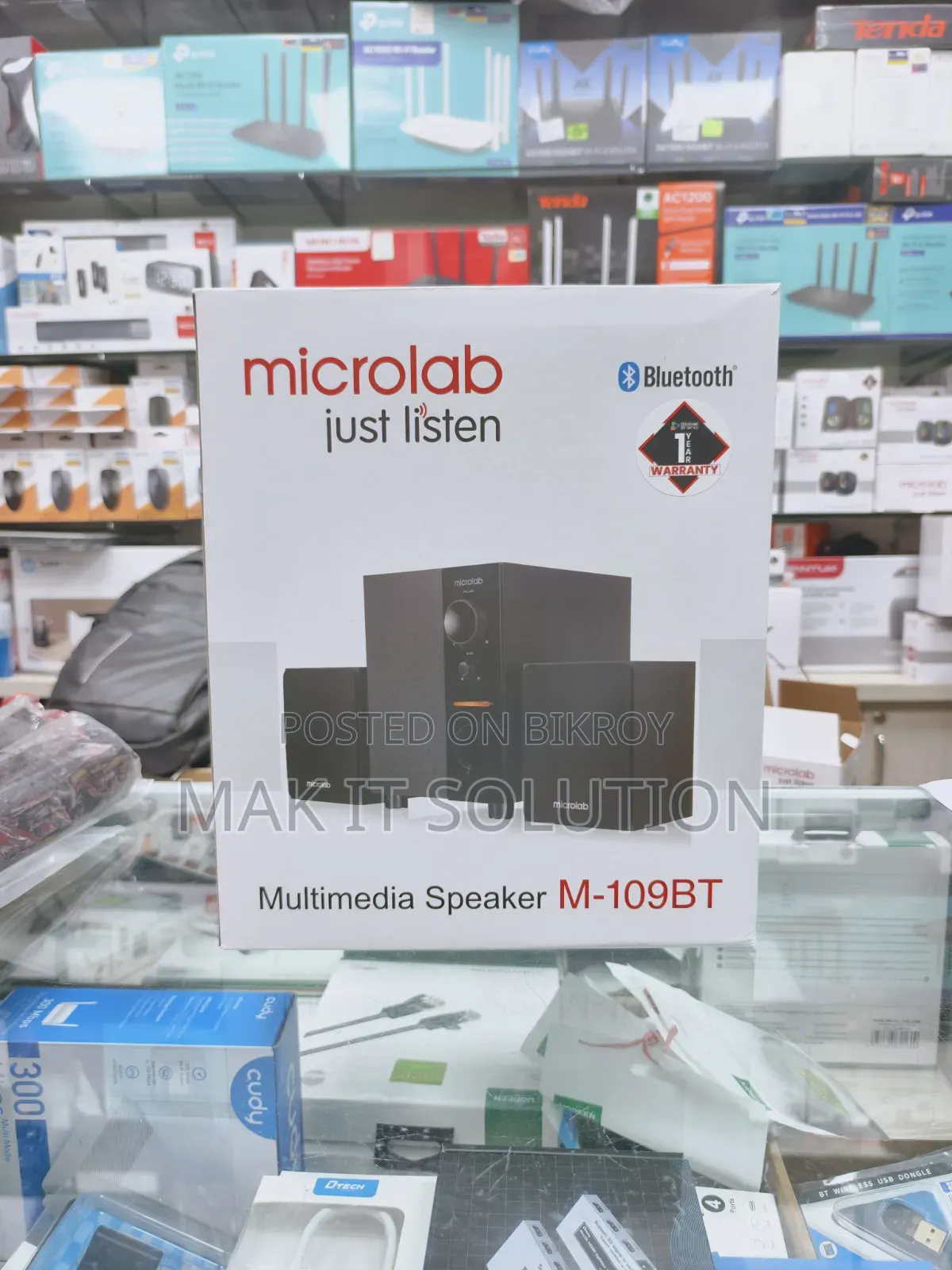 Microlab M109BT 2.1 Multimedia Bluetooth Speaker