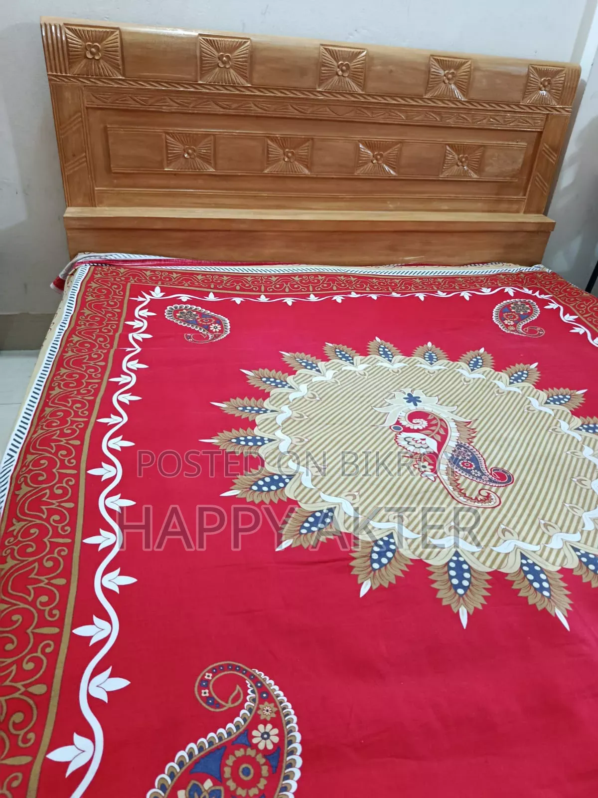 Teak Wood 6/7 Bed