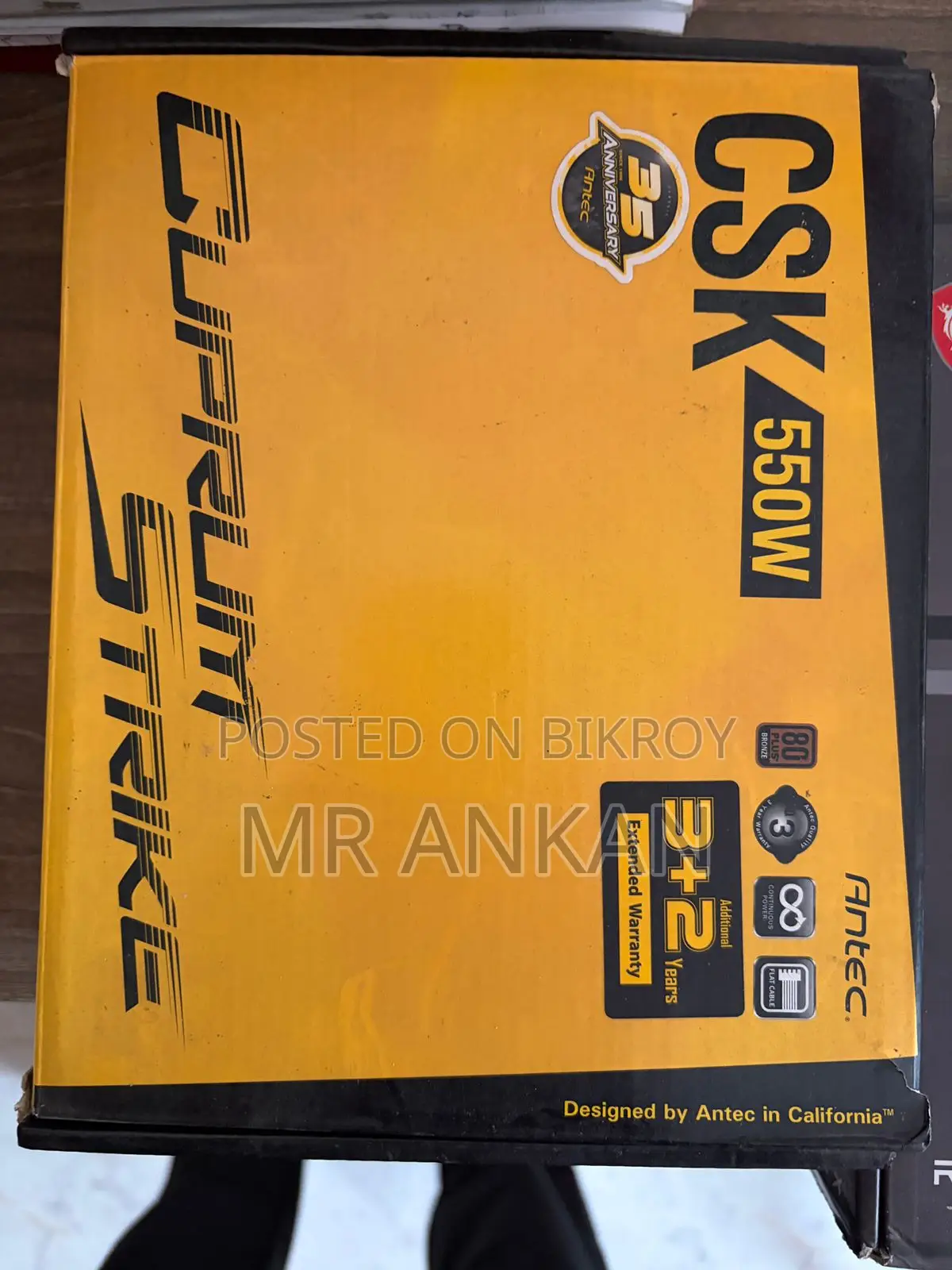 Antec Cuprumstrike CSK 550w