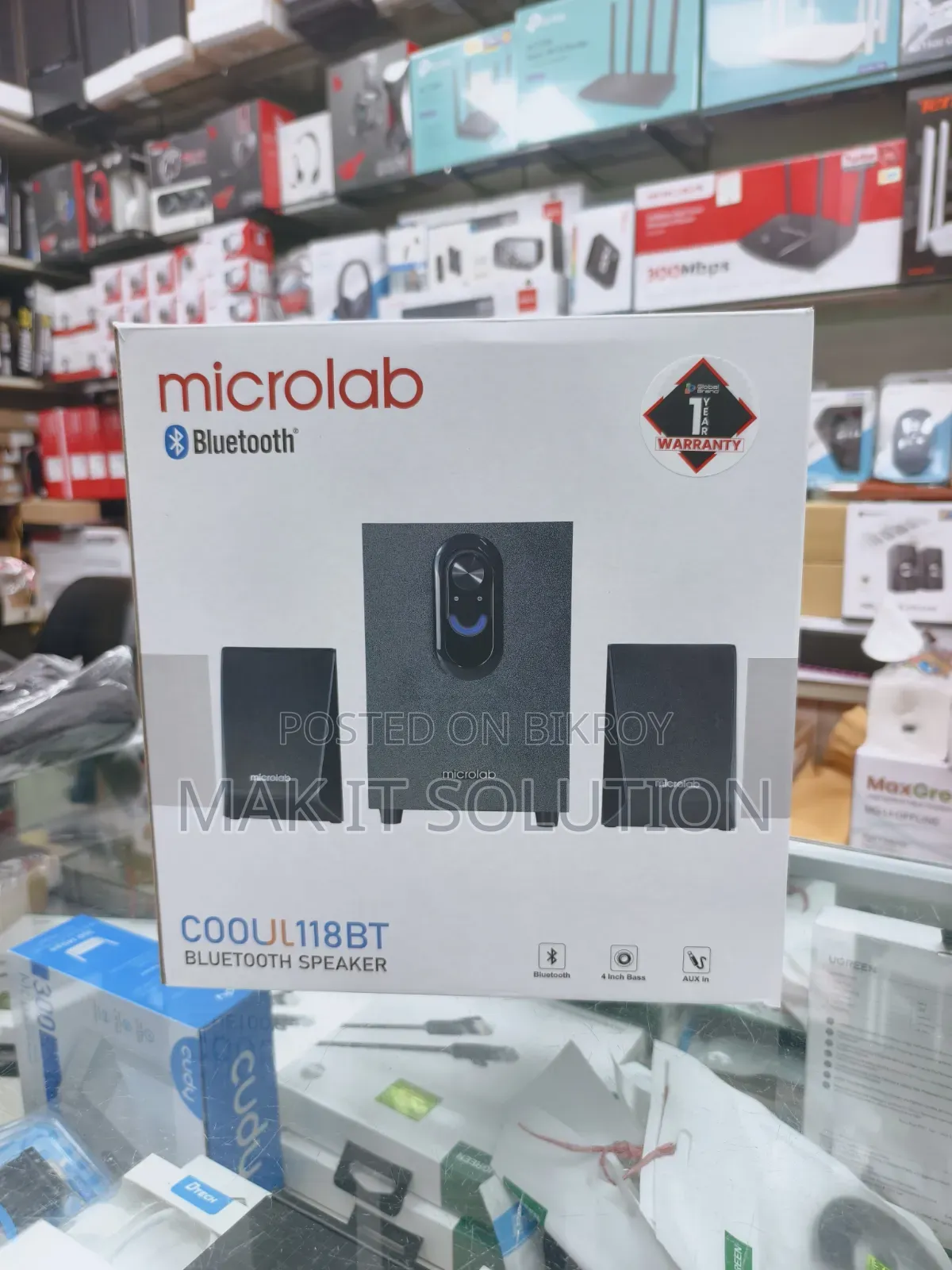 Microlab Cooul118bt 2.1 Multimedia Bluetooth Speaker