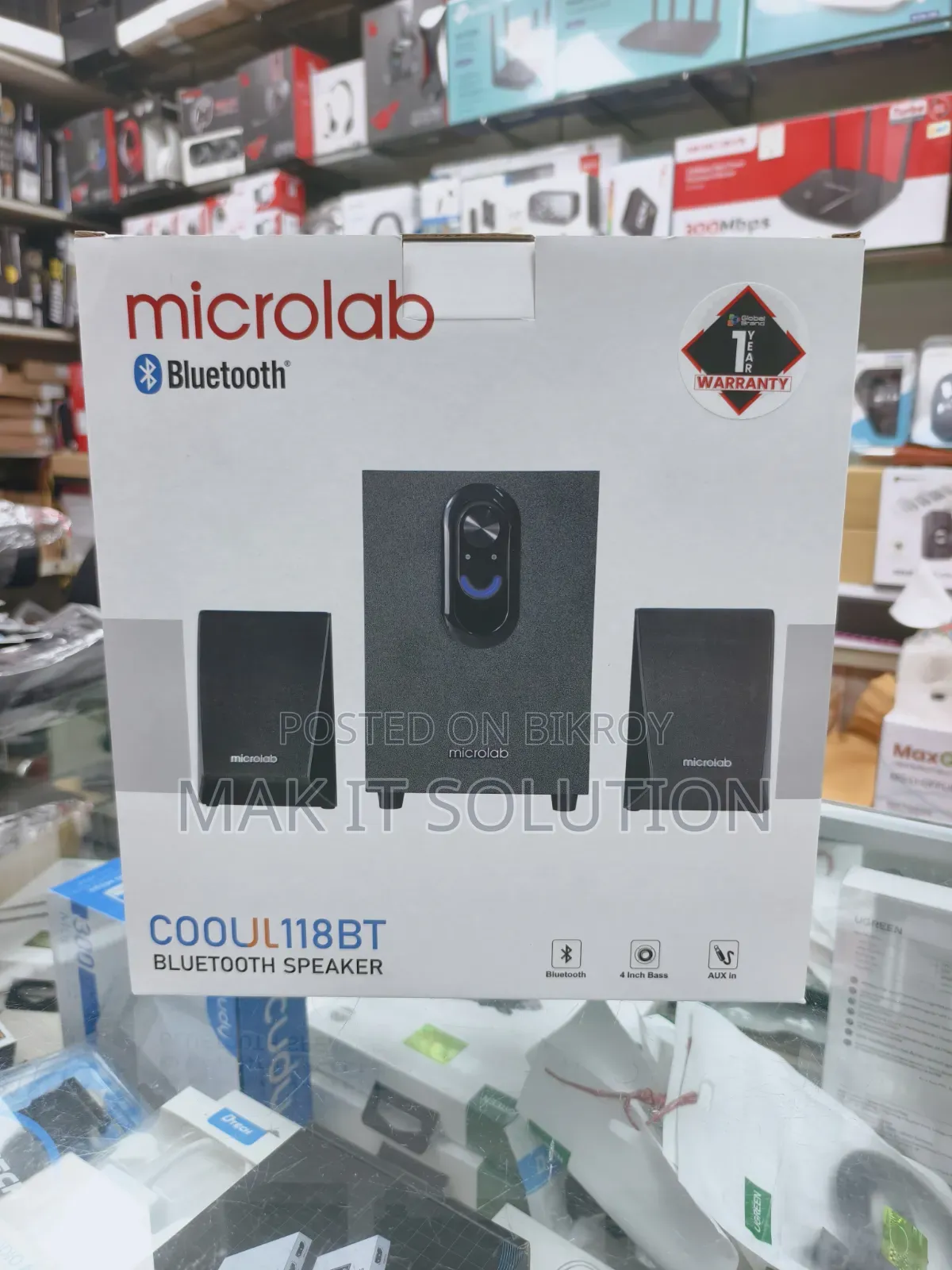 Microlab Cooul118bt 2.1 Multimedia Bluetooth Speaker