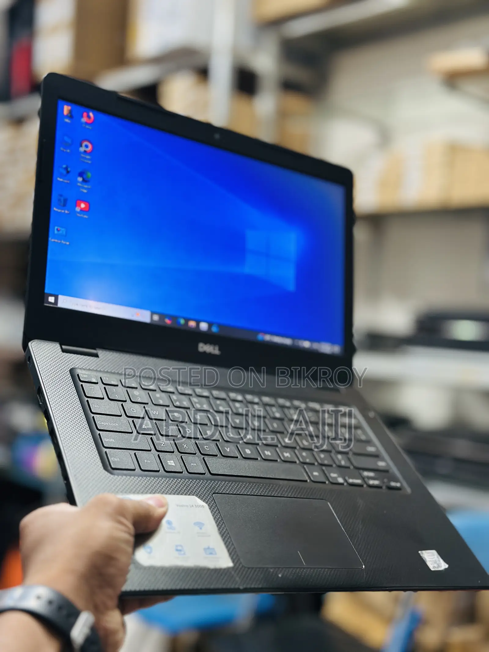 Laptop Dell 8GB Intel Core i3 HDD+SSD 128GB
