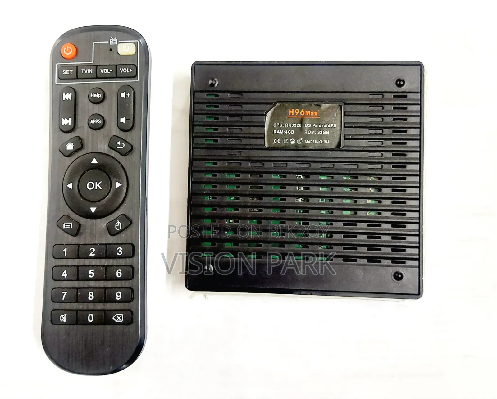 Smart Tv Box (H96 Max + ) 4gb 32gb