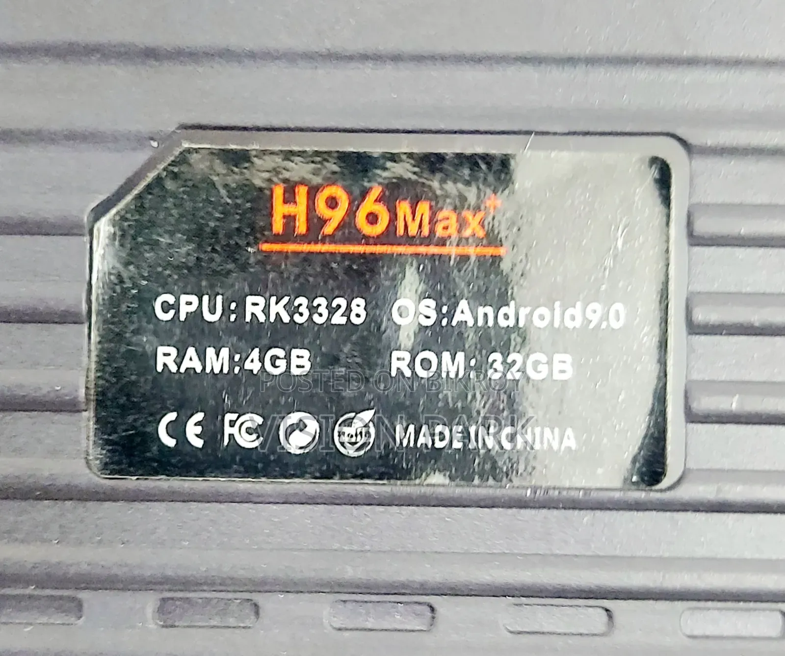 Smart Tv Box (H96 Max + ) 4gb 32gb