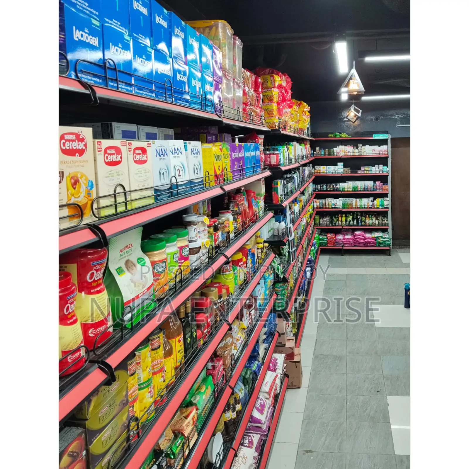 Adjustable Shelf Rack for Super Shop