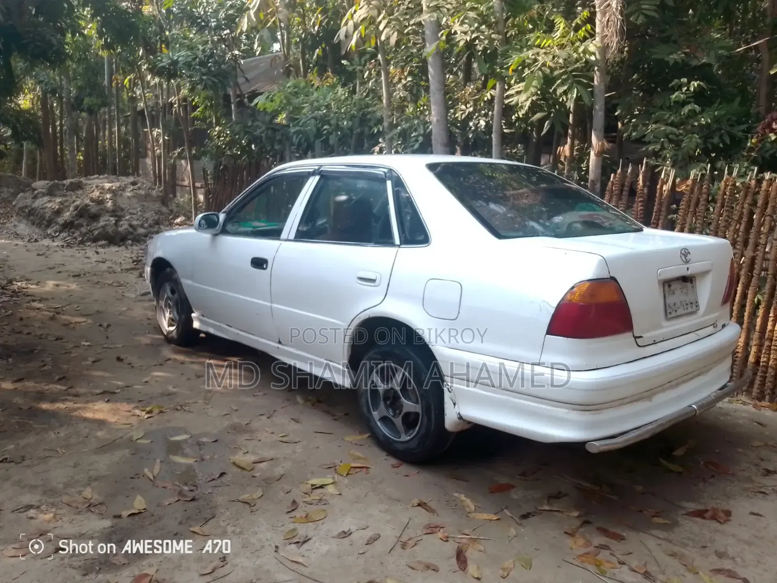 Toyota Corolla Automatic 1996 White