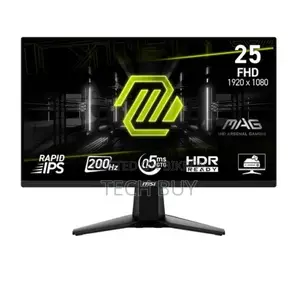 MSI MAG 255F E20 24.5" 200Hz 0.5ms Rapid IPS FHD গেমিং মনিটর