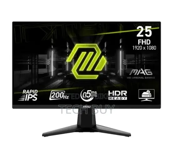 MSI MAG 255F E20 24.5" 200Hz 0.5ms Rapid IPS FHD Gaming Monitor
