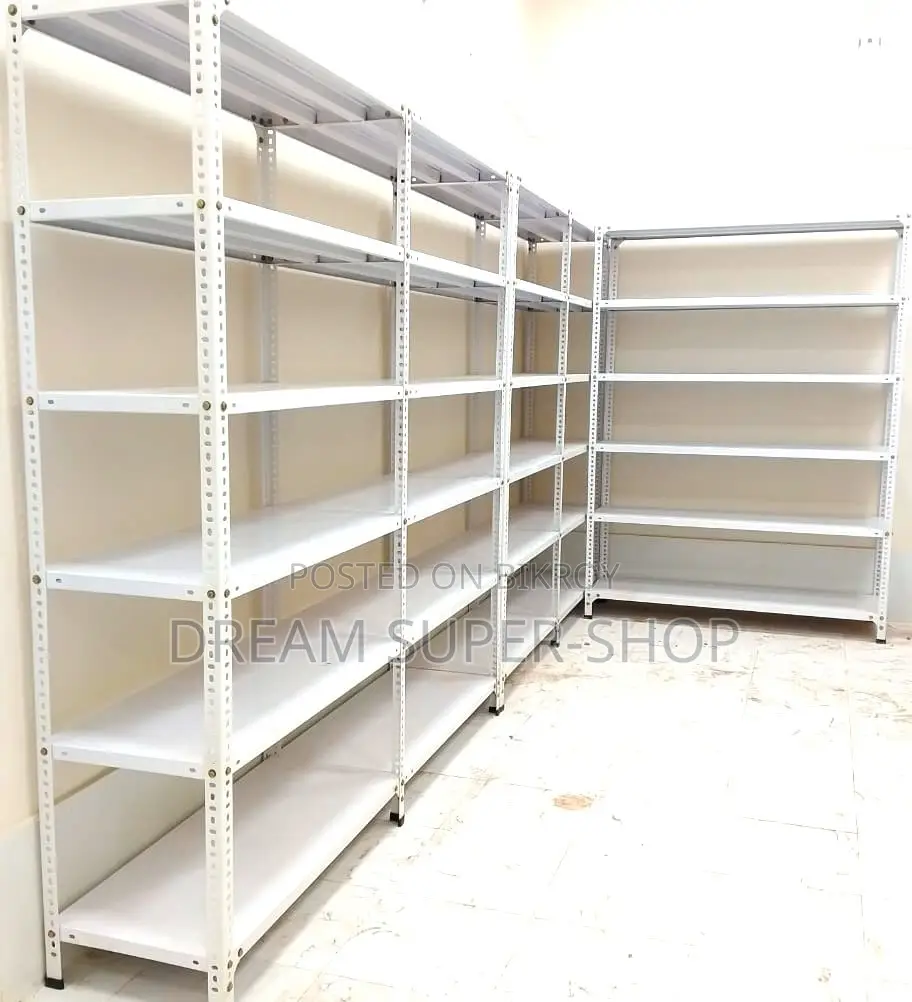 Megastore Slotted Rack – Strong Industrial Shelf