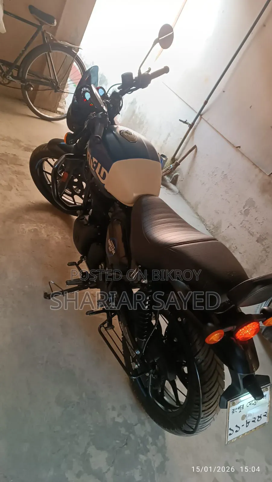 New Royal Enfield Hunter 350 2025 Blue