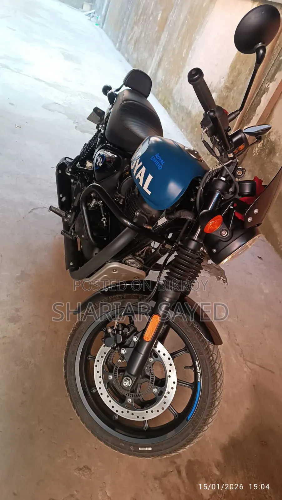 New Royal Enfield Hunter 350 2025 Blue