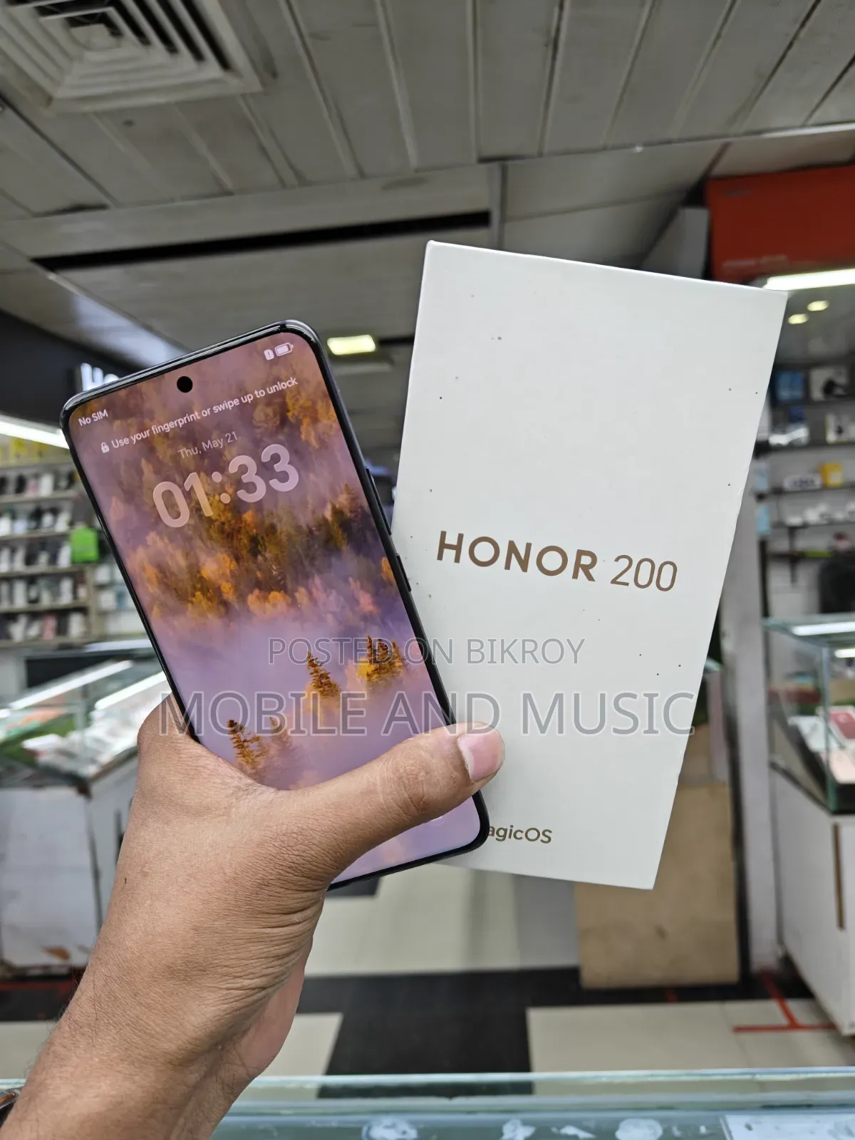 Honor 200 256 GB Black