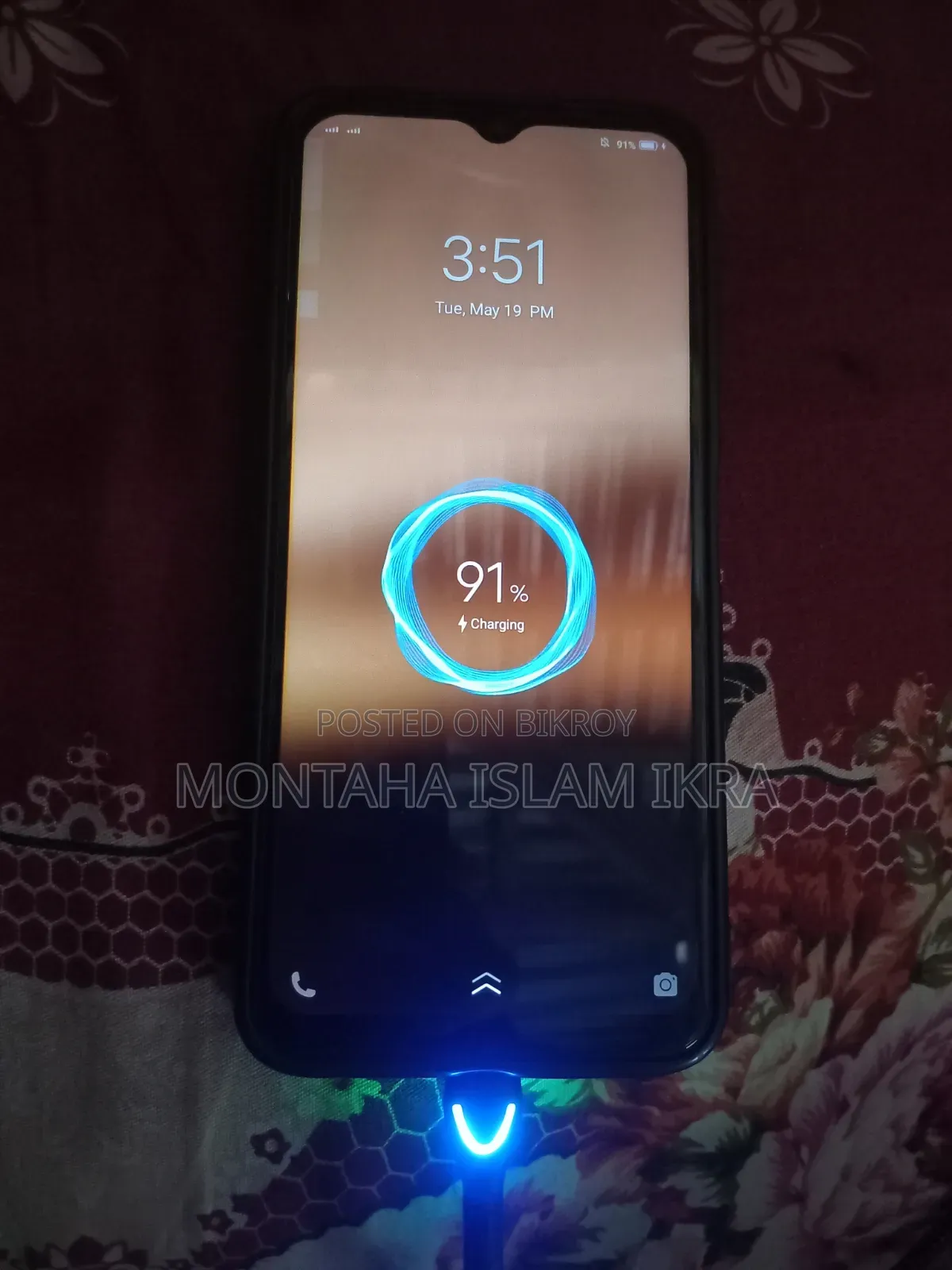 Vivo Y20 64 GB Blue