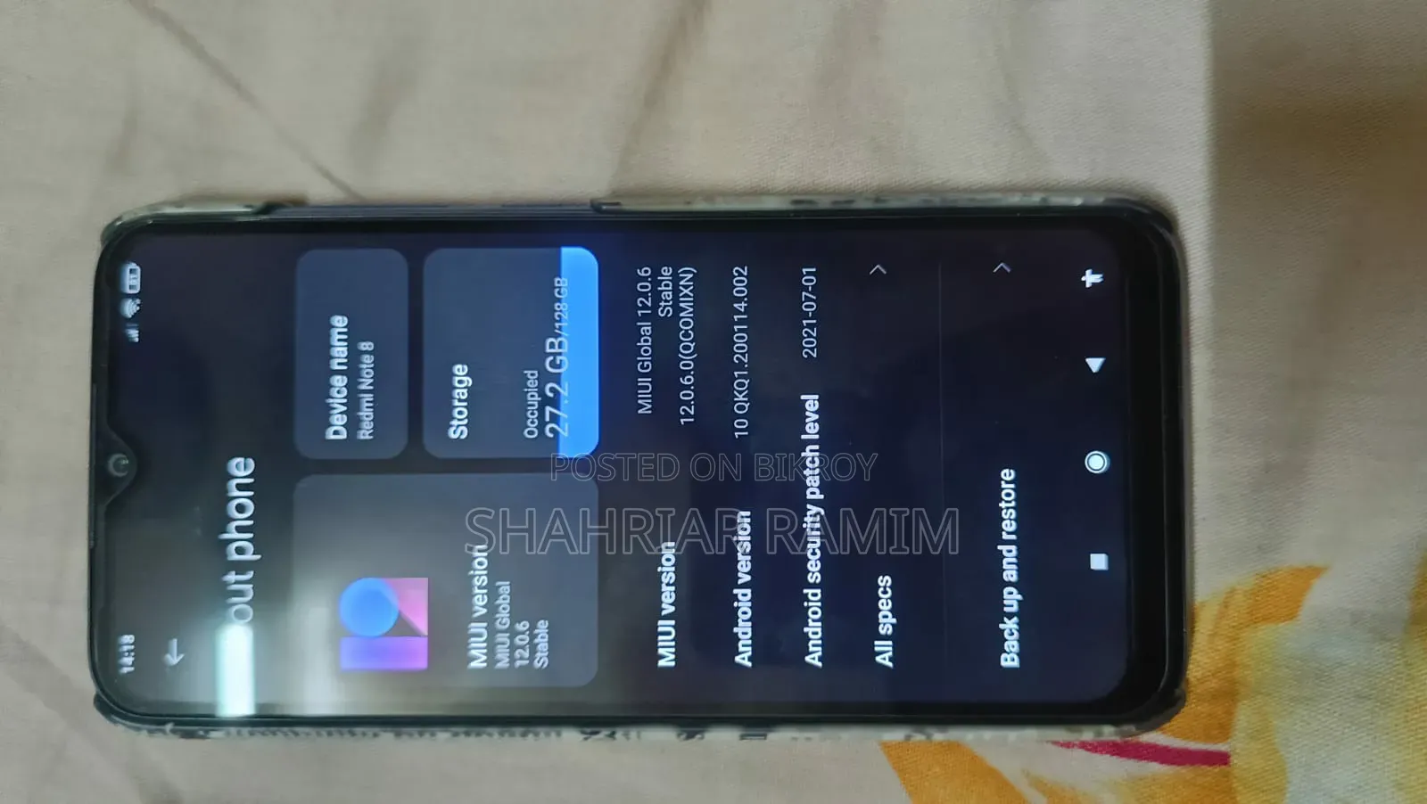 New Xiaomi Redmi Note 8 128 GB Blue