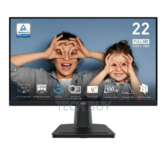 Msi Pro Mp225 21.5" 100hz Ips FHD Monitor (Brand New)