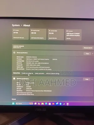 Desktop Computer Gigabyte GB-BACE-3000 16GB AMD Ryzen 5 SSD 512GB