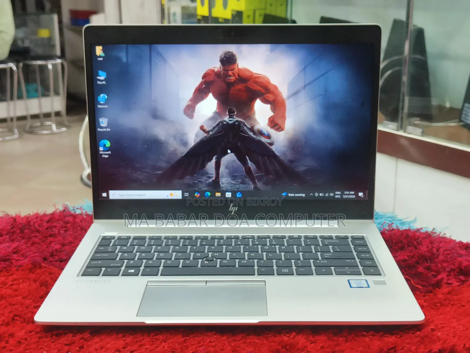 Laptop HP EliteBook 840 G6 8GB Intel Core I5 SSD 256GB