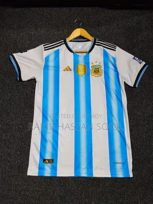 Argentina Fan Version Embroidery Jersey 2026
