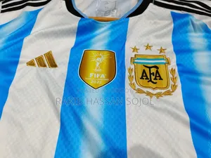 Argentina Fan Version Embroidery Jersey 2026