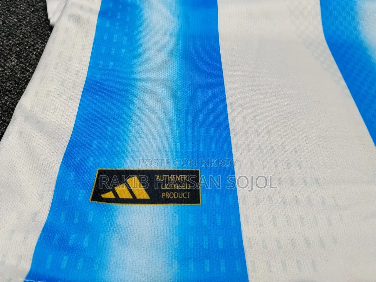 Argentina Fan Version Embroidery Jersey 2026