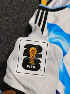 Argentina Fan Version Embroidery Jersey 2026