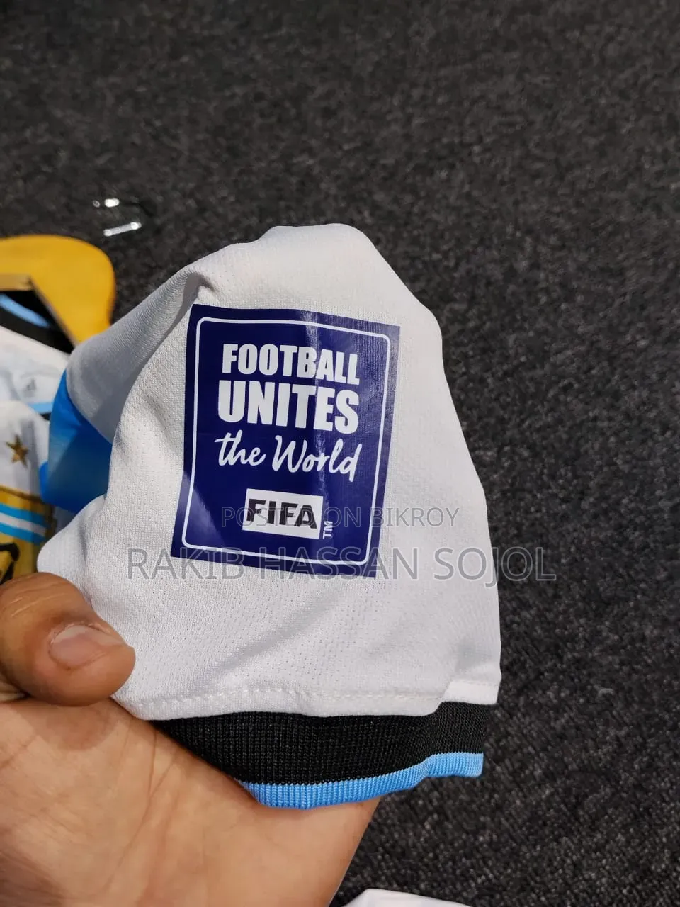 Argentina Fan Version Embroidery Jersey 2026