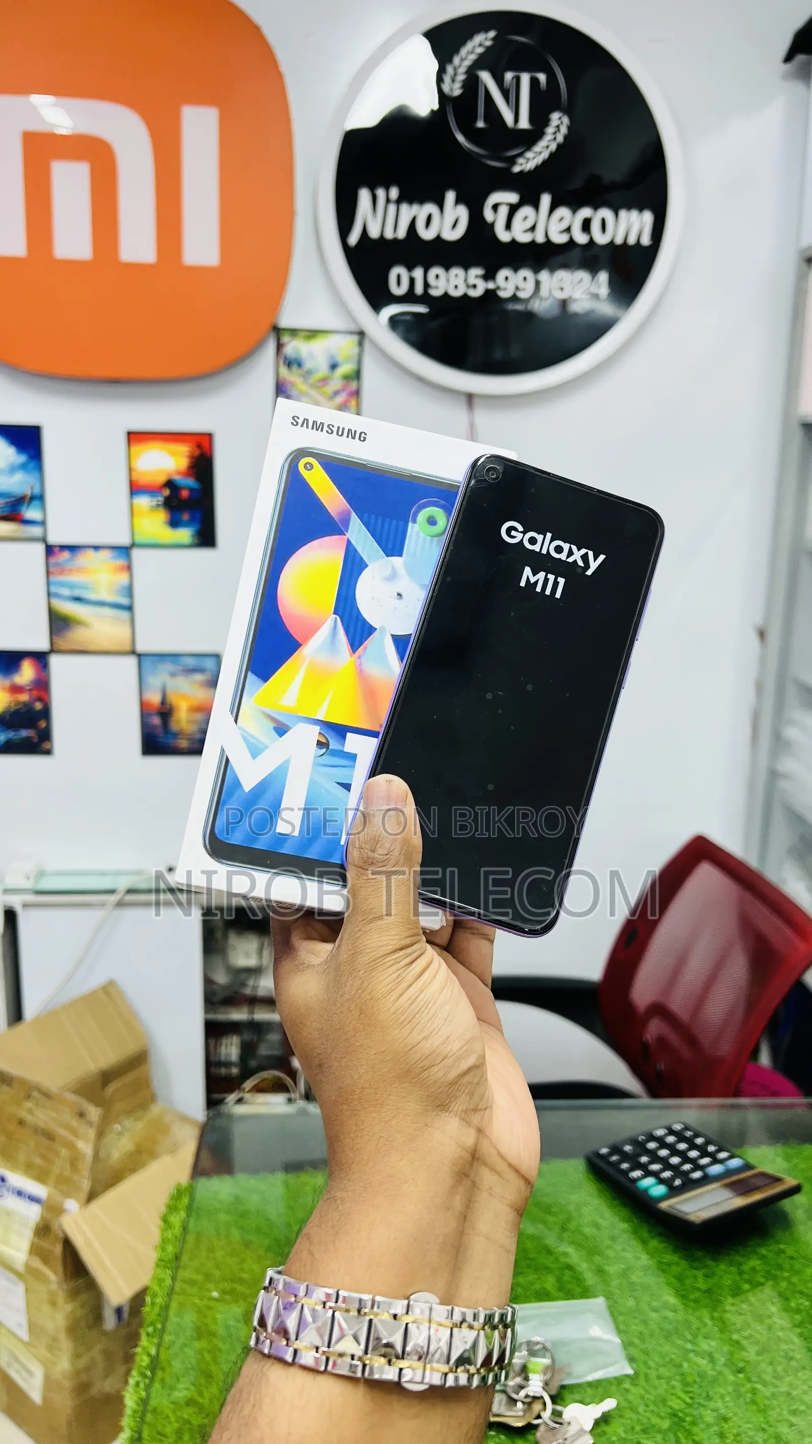 New Samsung Galaxy M11 32 GB Blue