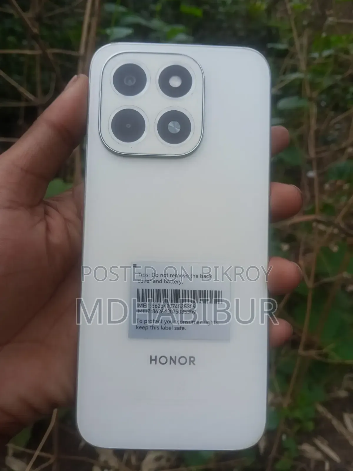 Honor X6C 128 GB White
