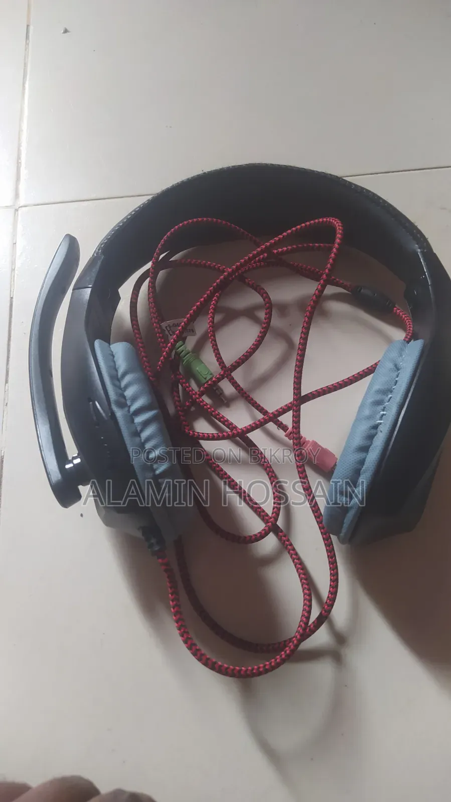 গেমিং মাইক্রো হেডফোন বিক্রি করা হবে