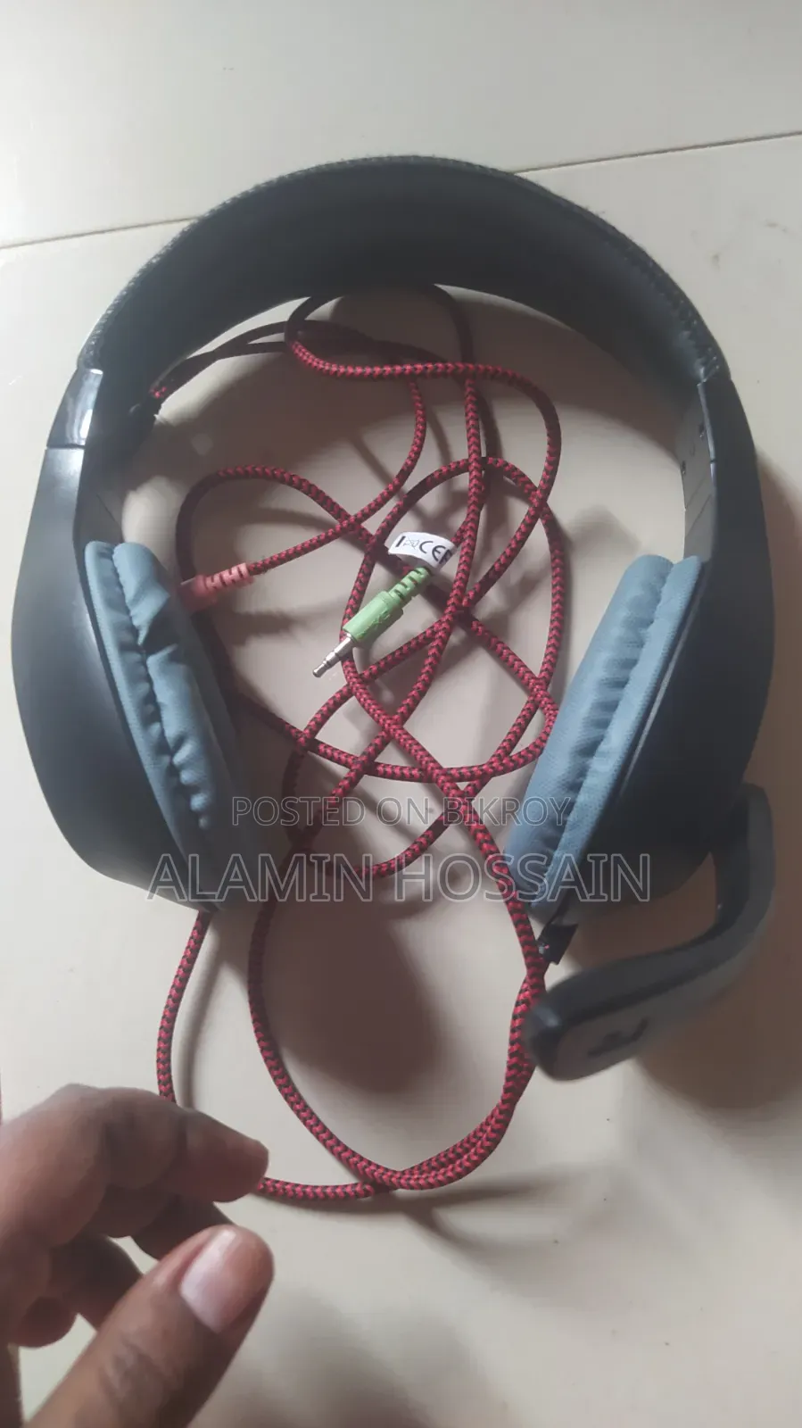 গেমিং মাইক্রো হেডফোন বিক্রি করা হবে