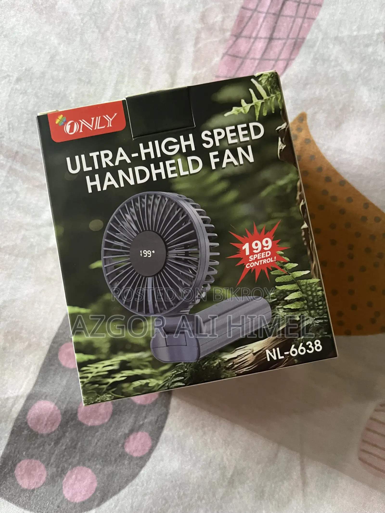Ultra-High Speed Handheld Fan